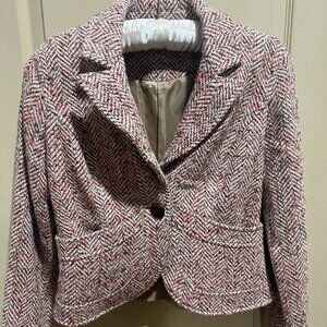 NWOT DKNY Wool Blend Jacket Sz M